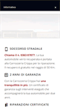 Mobile Screenshot of carrozzeriacrippa.it